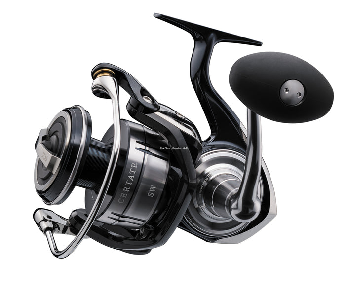 Daiwa Certate SW G Spinning Fishing Reels, Black/Silver