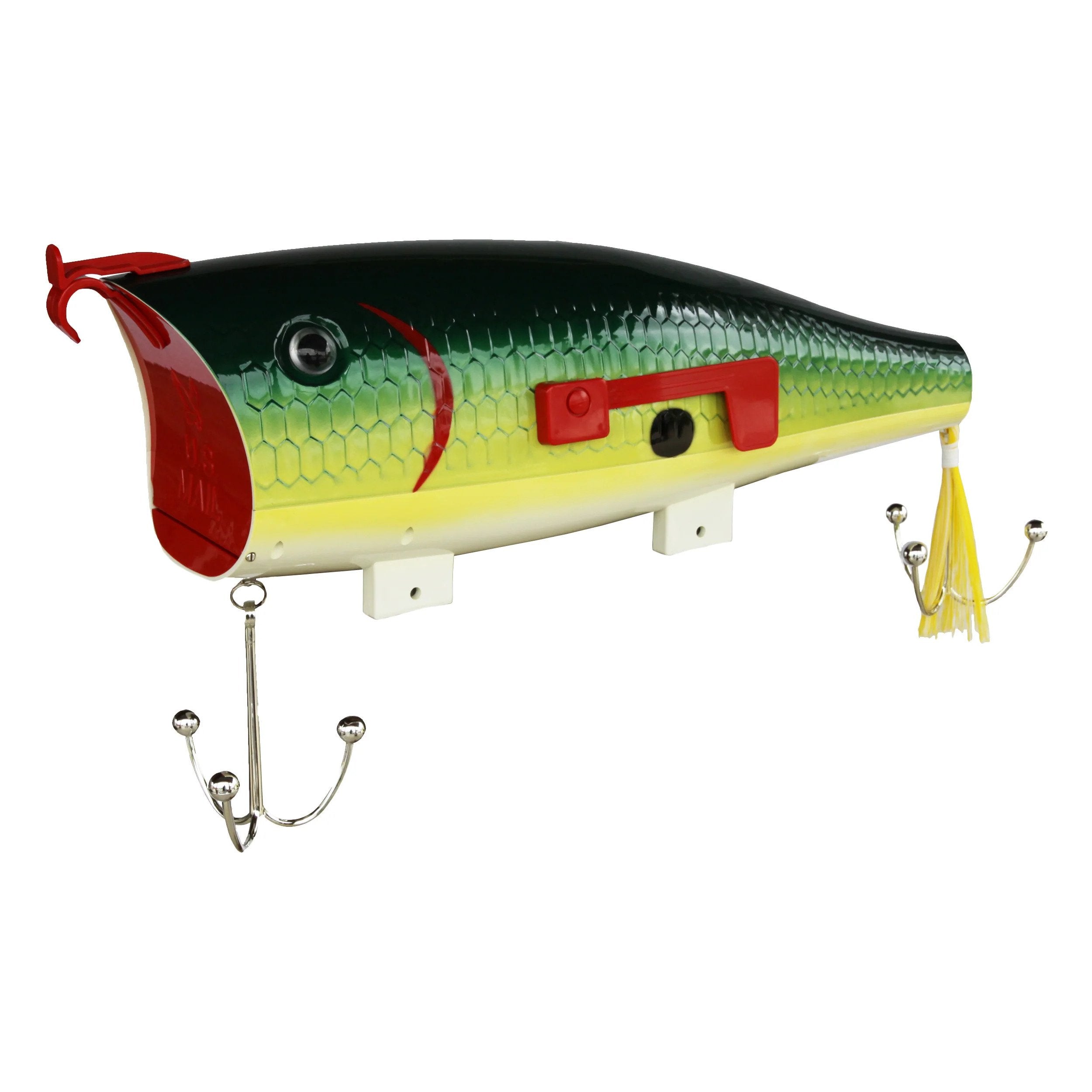 Rivers Edge Mailbox - Green Shad Bass Fish Lure