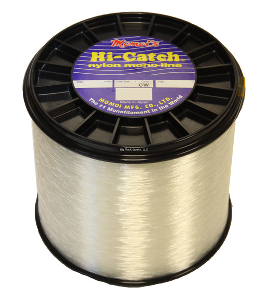 Momoi Hi-Catch Mono Line 100lb 3050yd Clear White 5lb Spool