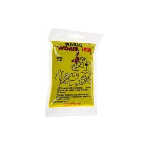 Magic Worm Food, 4oz Bags