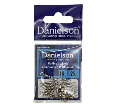 Danielson Rolling Swivel Size 10 25pk