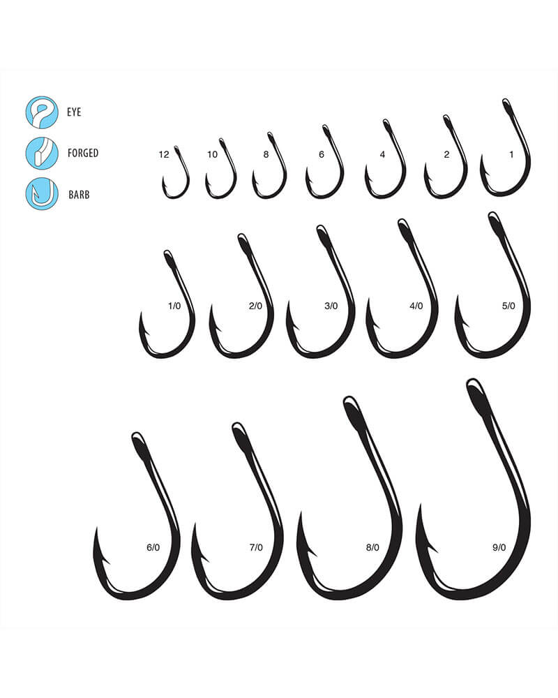 Gamakatsu Live Bait Hook, Needle Point, Ringed Eye NS Black