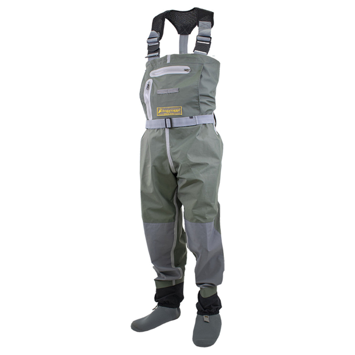 Frogg Toggs Pilot River Guide HD Stocking Foot Wader, Green