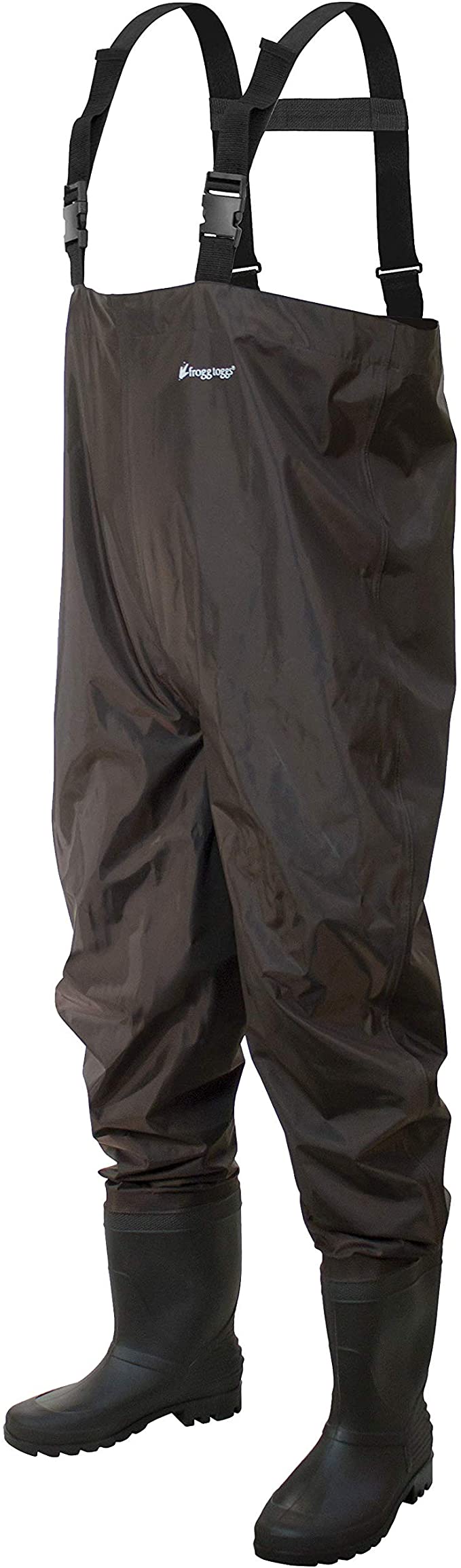 Frogg Toggs Men's Rana II PVC Cleated Chest Wader, Brown