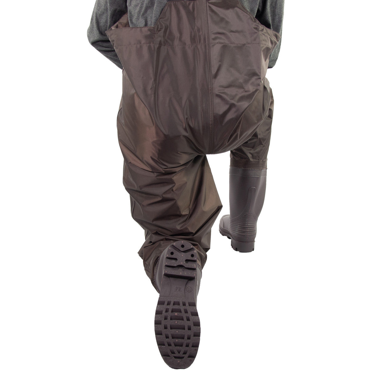 Frogg Toggs Men's Rana II PVC Cleated Chest Wader, Brown