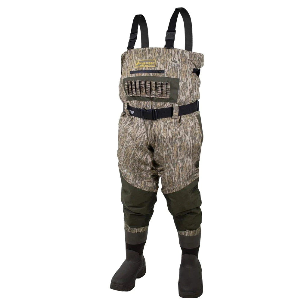 Frogg Toggs 2GR013-800-130 Men's Grand Refuge 3.0 BF Wader, Mossy Oak Bottomland, Size 13