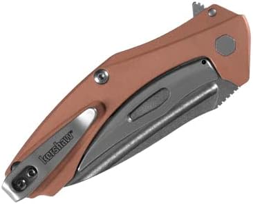 Kershaw Natrix Copper Pocketknife 2.75" Drop-Point Blade with Stonewashed Steel