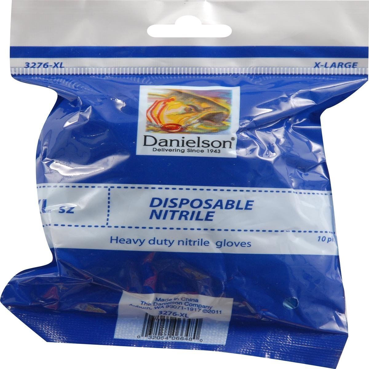 Danielson Nitrile Industrial Fishing Hunting Medical Surgical Gloves SIZE: LARGE