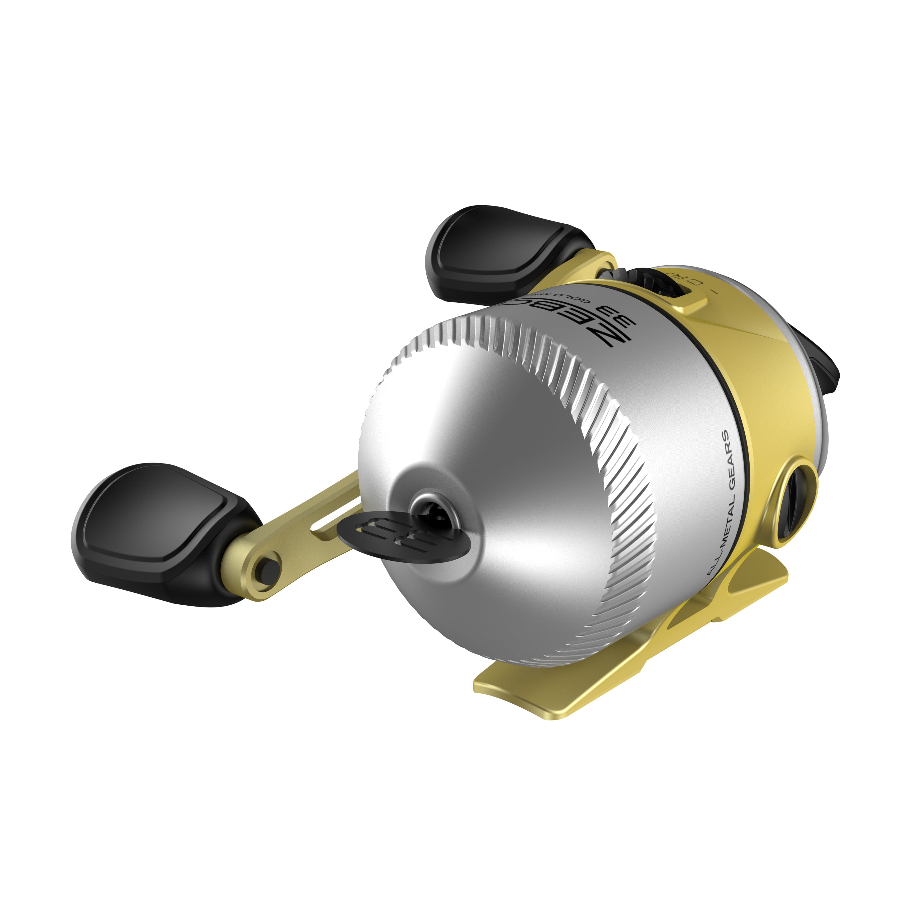 Zebco 33MCNGOLD.BX6 33 Micro Gold Spincast Reel, 4lb