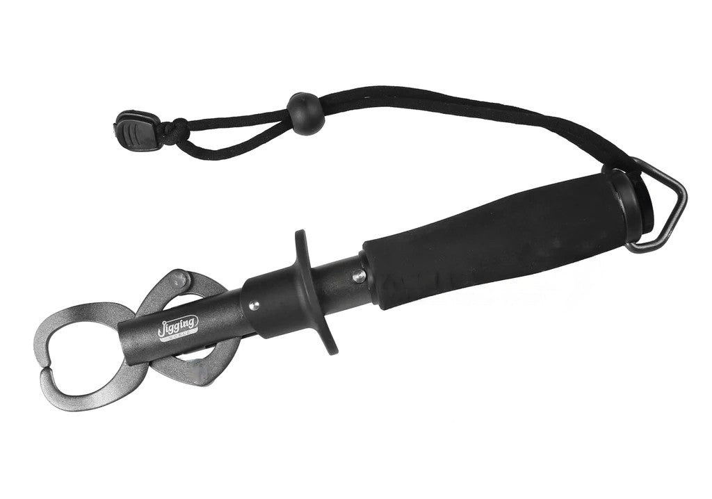 Jigging World Stainless Steel Lip Gripper with Scale Gun Metal