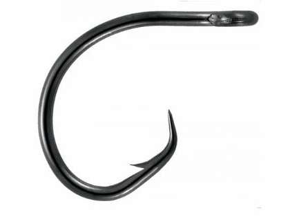 Mustad UltraPoint Demon Perfect Circle Hook, Black Nickel, 25 per Pack