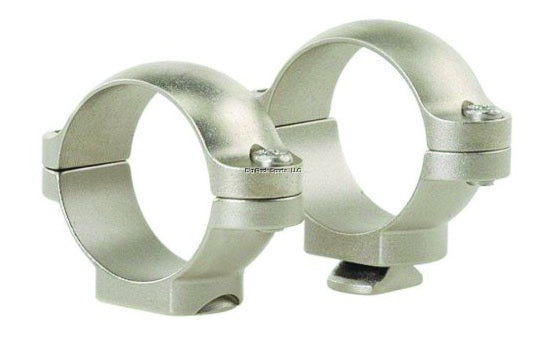 Leupold STD Scope Rings, 1-in Low, Silver