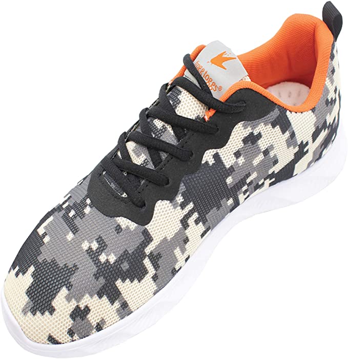 Frogg Toggs Shortfin Men's Shoe, Digital Camo and Orange