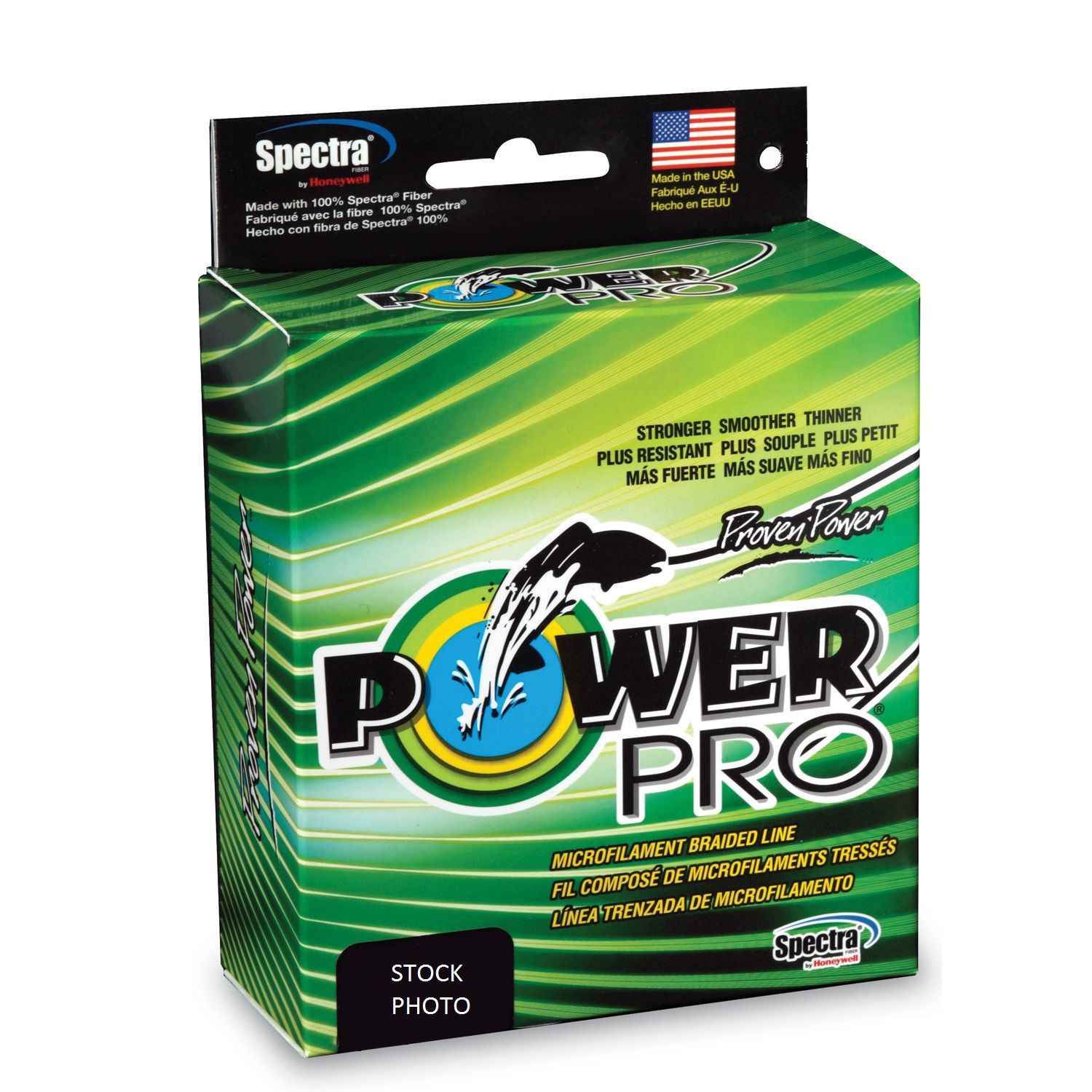 Power Pro Original Braid Fishing Line 50lb 300yd Yard 23kg 275m RED 50-300v