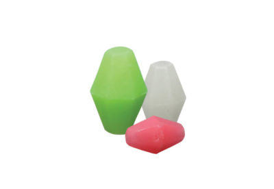 Owner UV Glow Soft Beads, Size 3, 28pk, Green