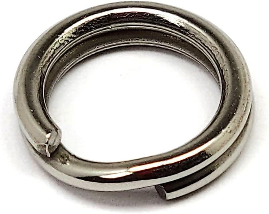 Gamakatsu Superline Split Ring, Stainless Steel, Size 7-180lb