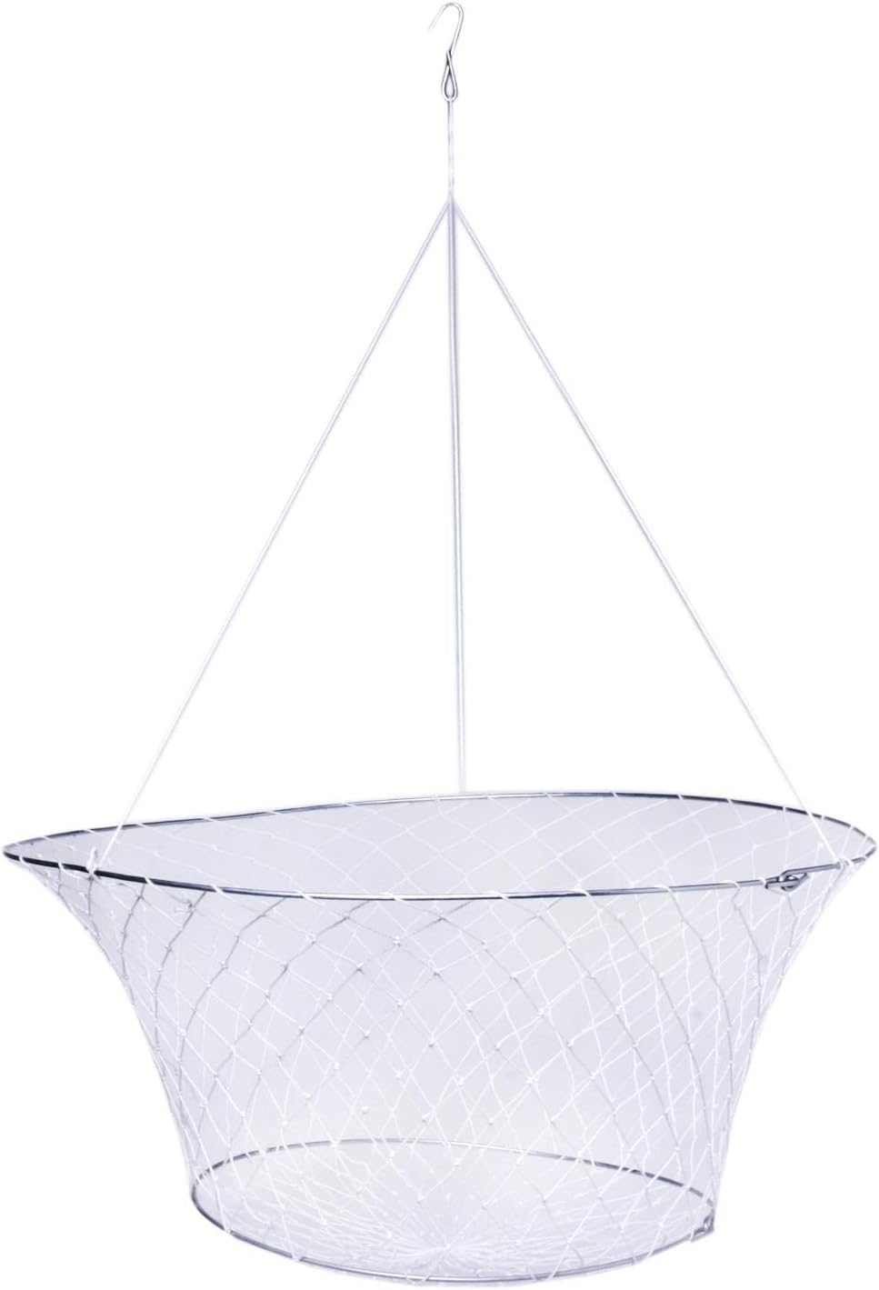 Hurricane H-6915 2 Ring Crab Net, White