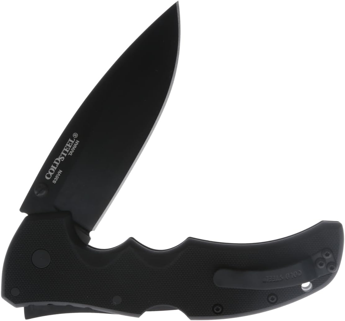 Cold Steel Recon1 Folding Knife, 4" Spear Point Blade, 9 3/8"