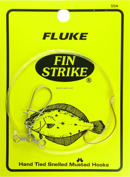 Fin Strike Fluke Rigs Wide Gap w/Sinker Snap