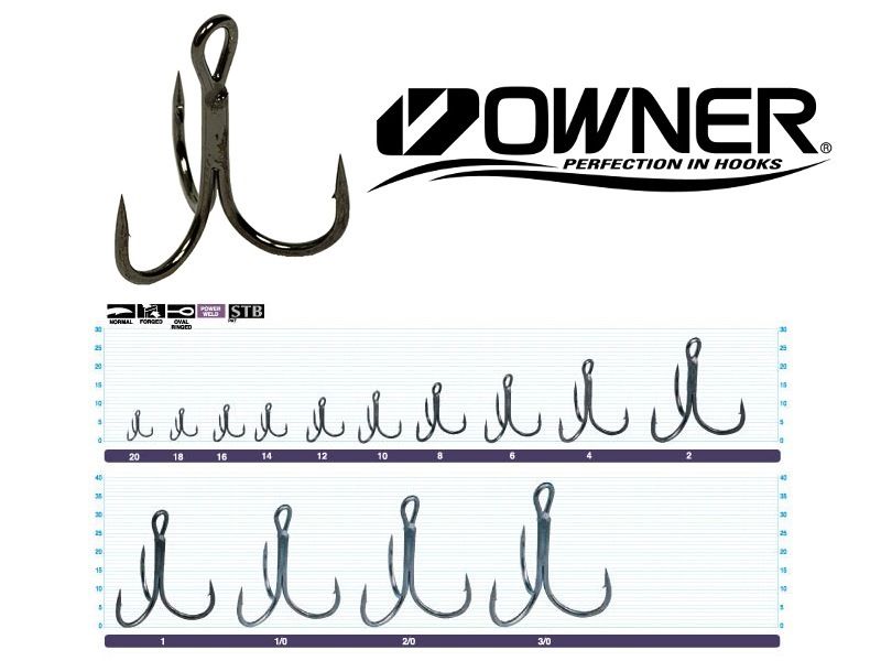 Owner Treble Hooks ST-36 5636