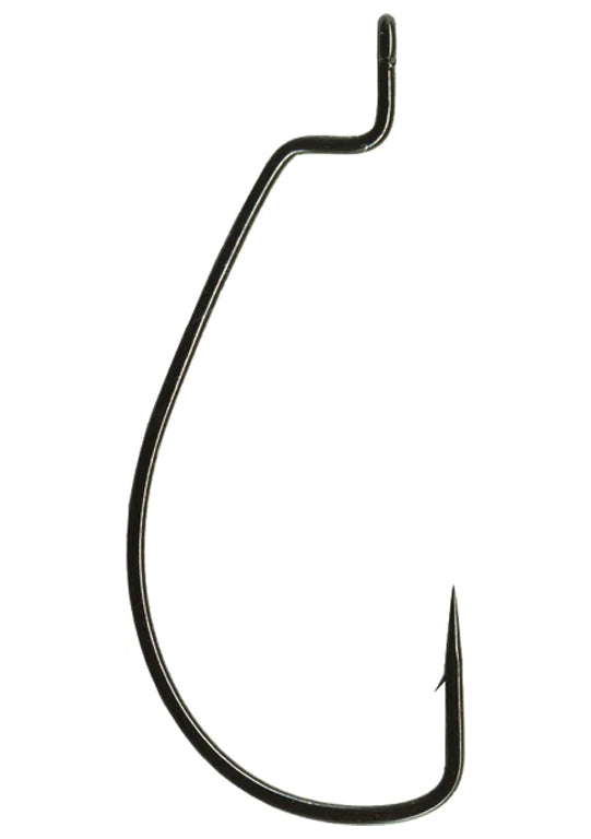 Gamakatsu Worm Hook, Needle Point, Offset Shank, Extra Wide Gap, 25pk