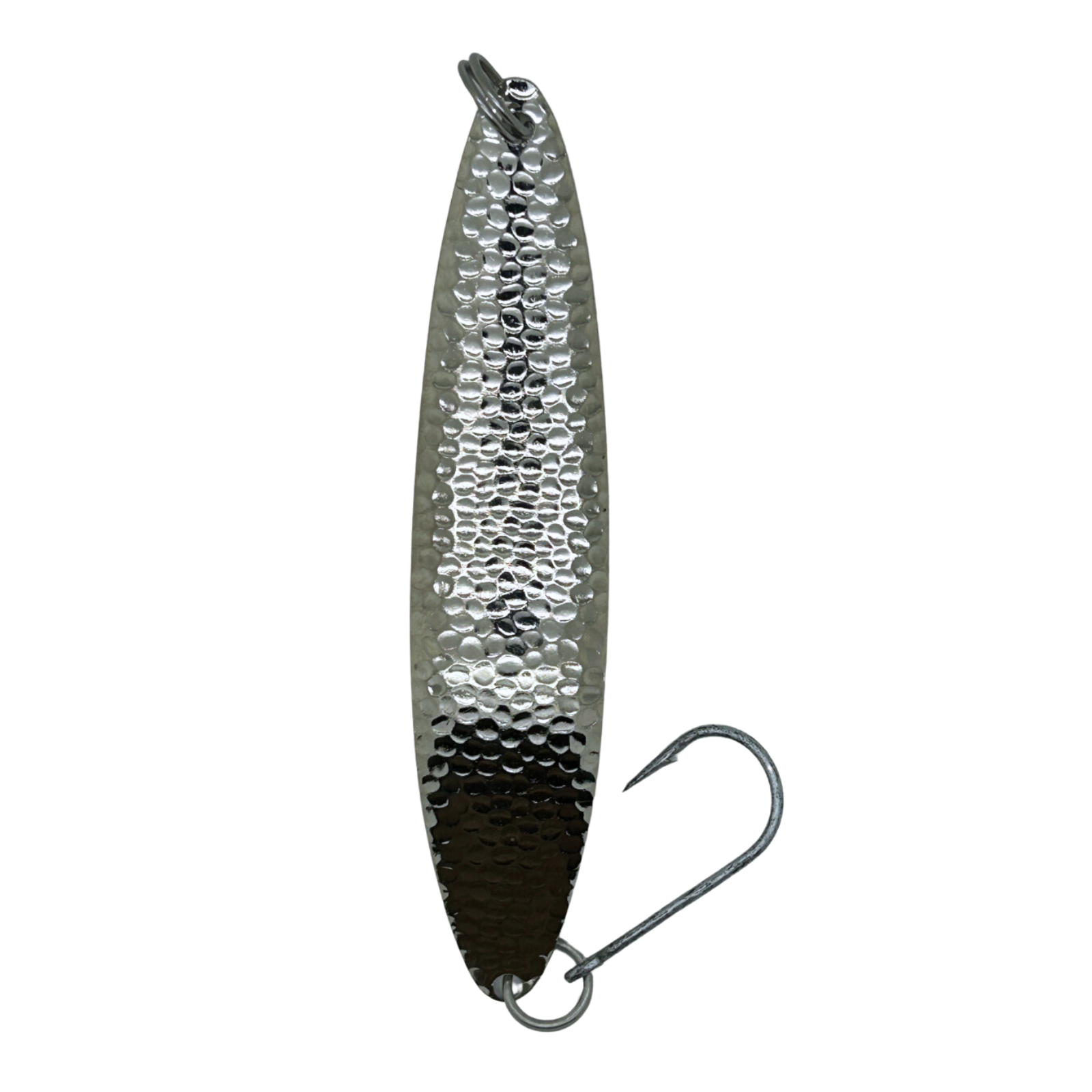 Run Off Lures Brass Spoon (1-1/4oz-6oz, Gold/Silver)