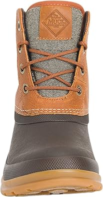 Muck ODLW-902 Women's Originals Duck Lace Tan/Dark Brown Size 11