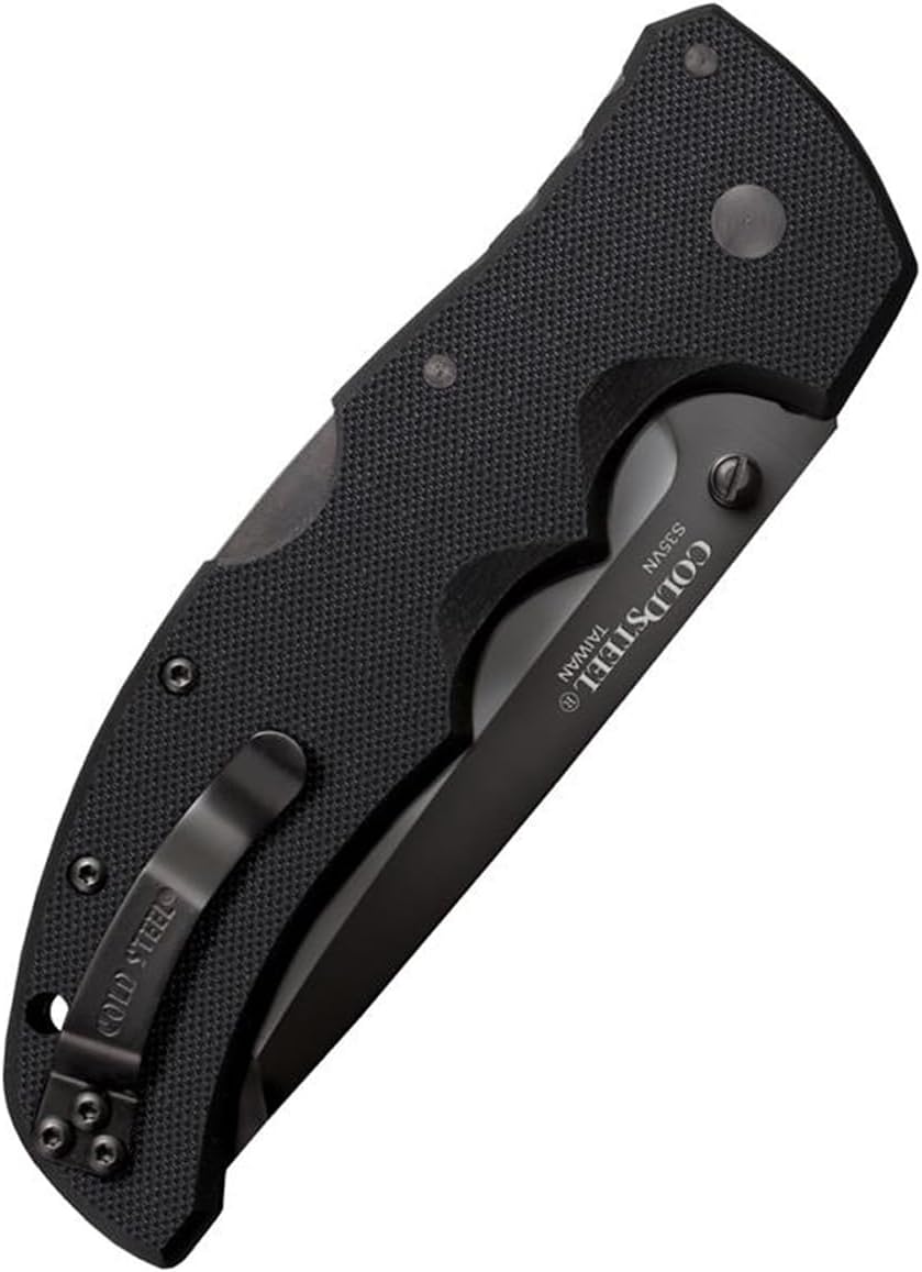 Cold Steel Recon 1 Folding Knife, 4" Tanto Blade, 9 3/8" Overall