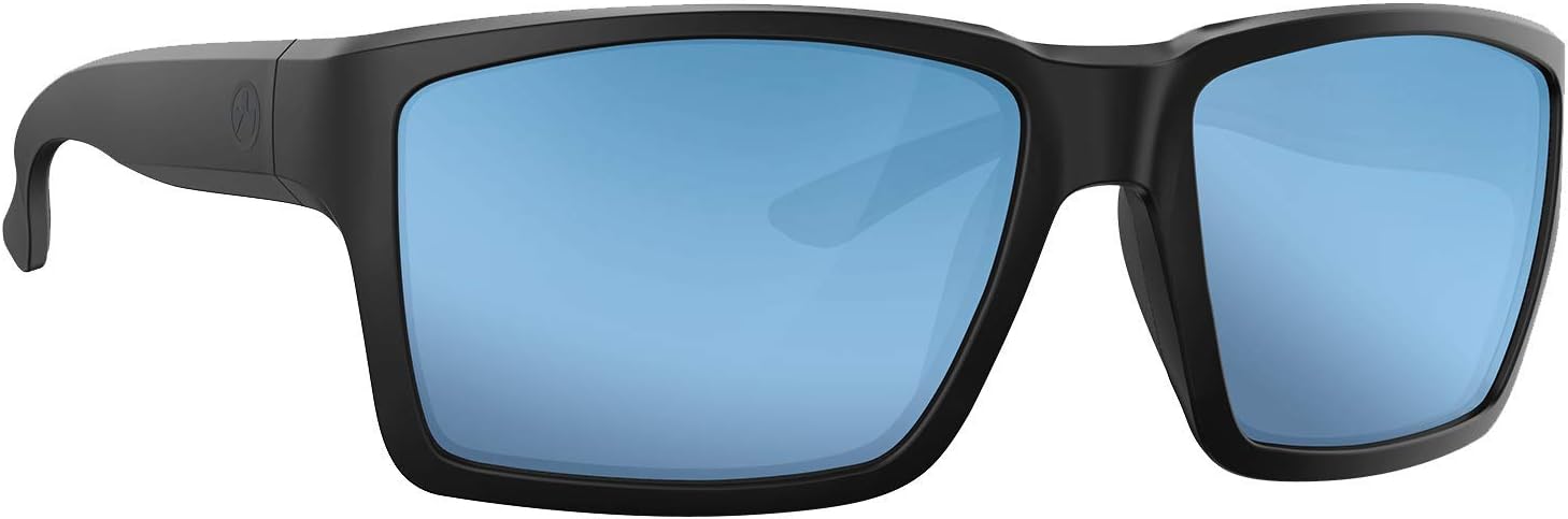 Magpul Explorer XL Eyewear, Polarized, Black Frame Bronze Lens with Blue Mirror