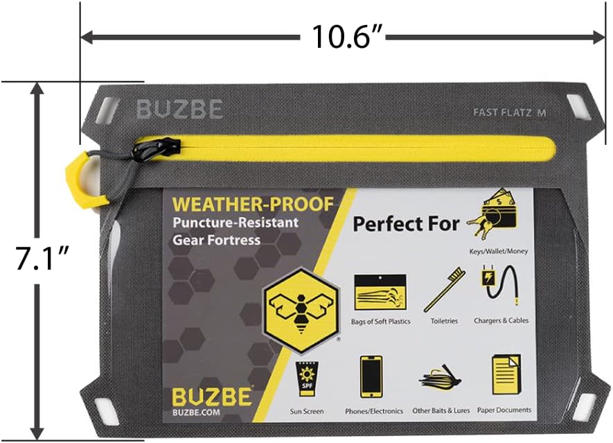 Buzbe Fast Flatz Weatherproof Gear Pouch