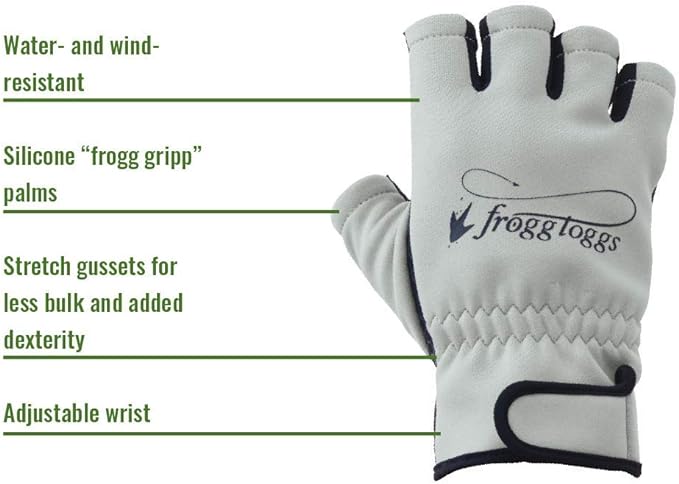 Frogg Toggs Frogg Fingerless Fleece Gloves