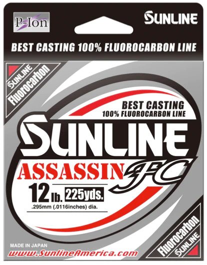 Sunline Assassin FC 100% Fluorocarbon Line