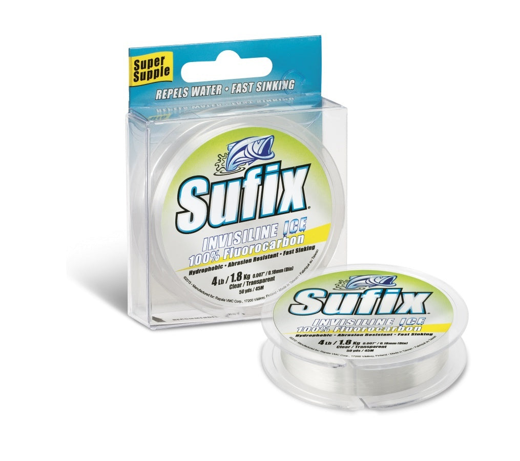 Sufix InvisiLine Fluorocarbon Ice Fishing Line