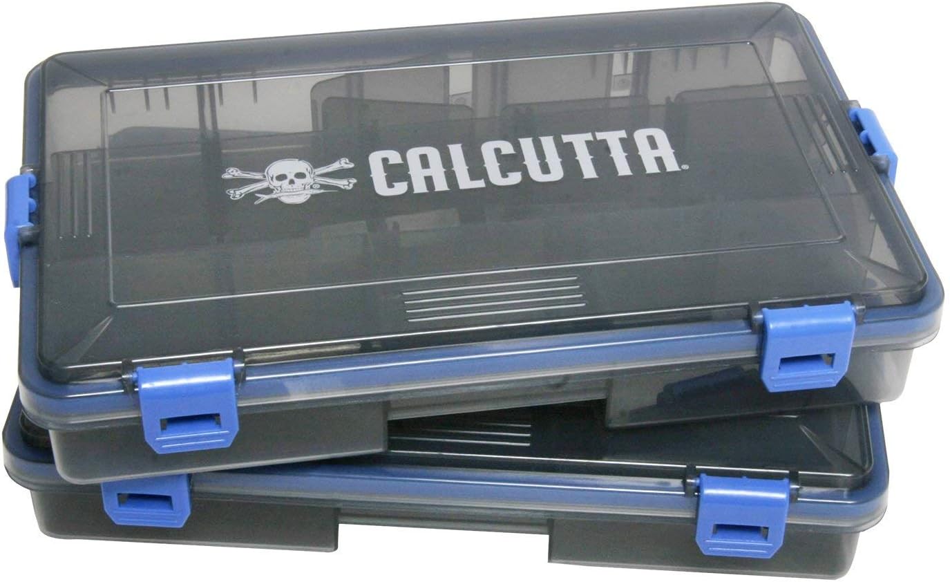 Calcutta Squall 3600 waterproof 4 latch tackle trays