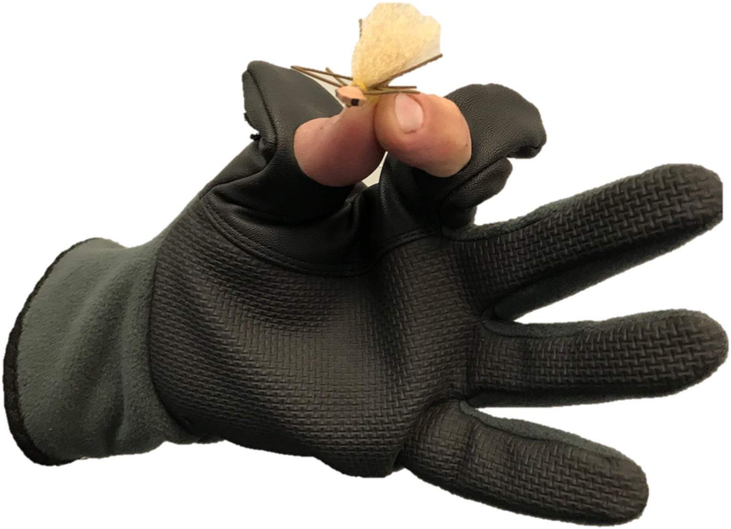 Glacier Hybrid Gloves Slit-Finger Fleece/Neoprene