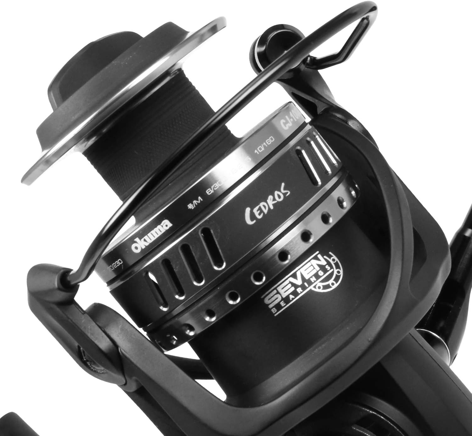 Okuma CJ-14000 Cedros 14000 RH Saltwater Spin Reel Dual Force Drag