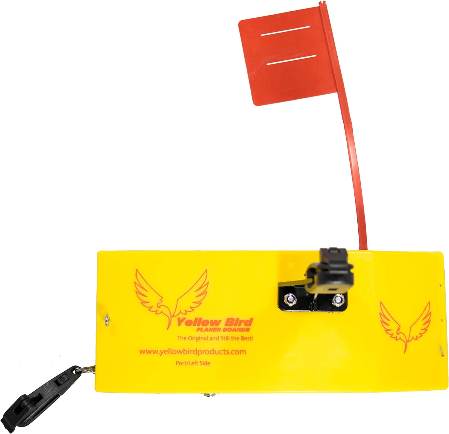 Yellow Bird Medium Port Side Planer Board, Tattle Flag System