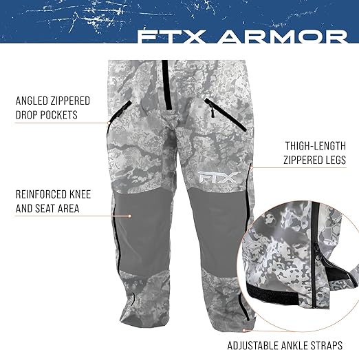 Frogg Toggs Men's FTX Armor Premium Waterproof Bib