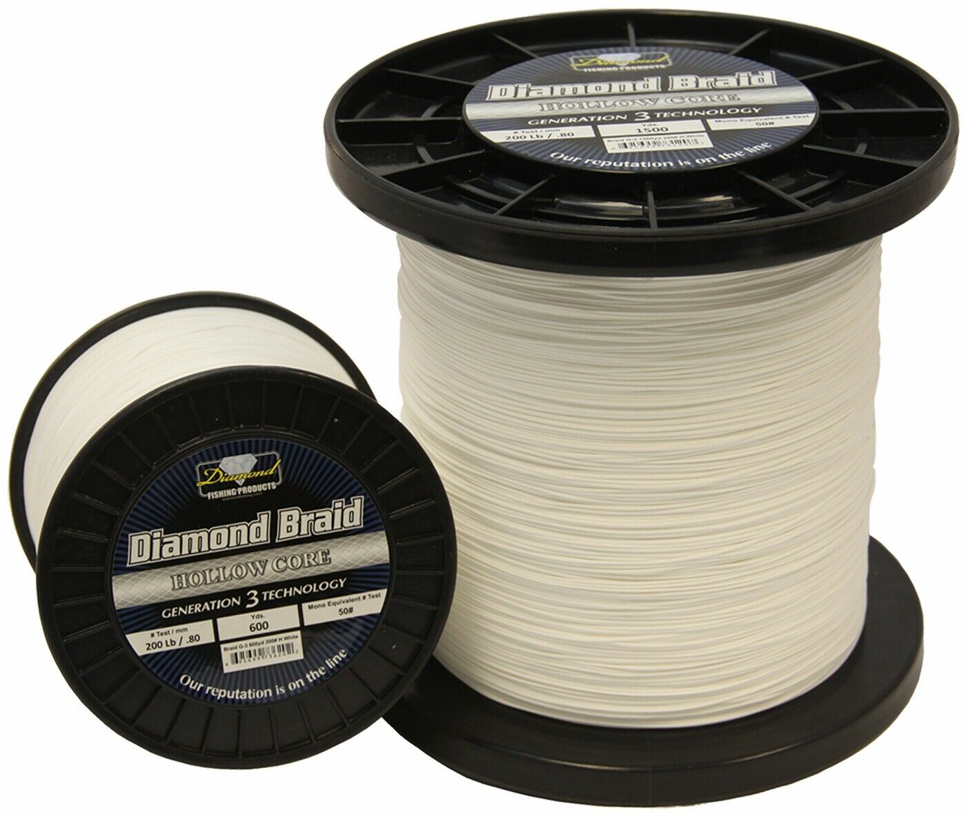 Momoi Diamond Braid Generation III Hollow Core (Multiple Sizes, 3-Colors)