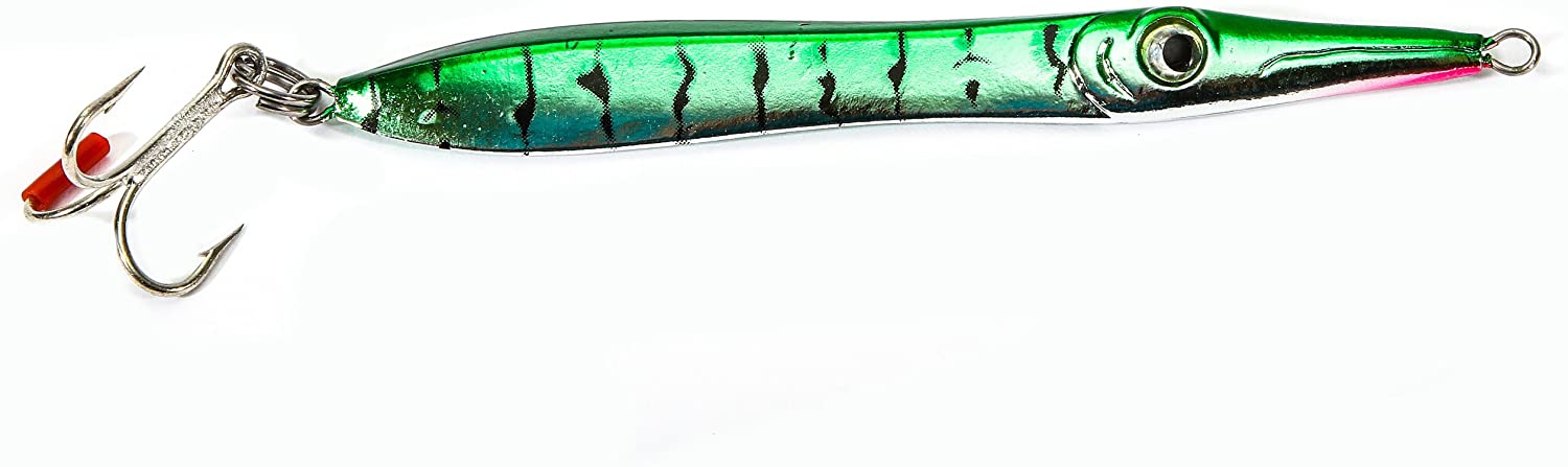 Boone Needlefish Jig Sandeel Green Mack 5" 2 Oz