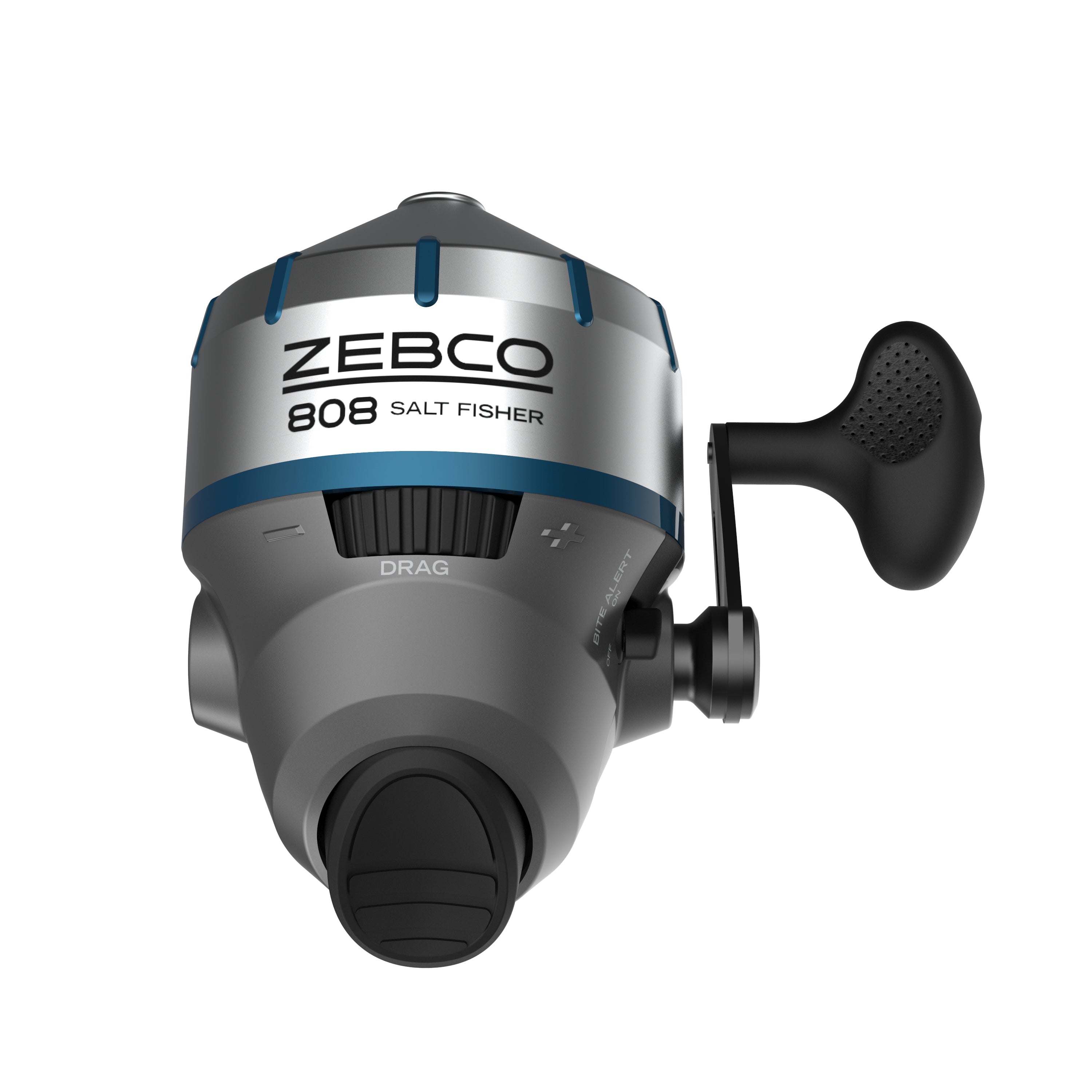 Zebco 808JSF.BX3 808 Saltwater Spincast Reel, All Metal Gears