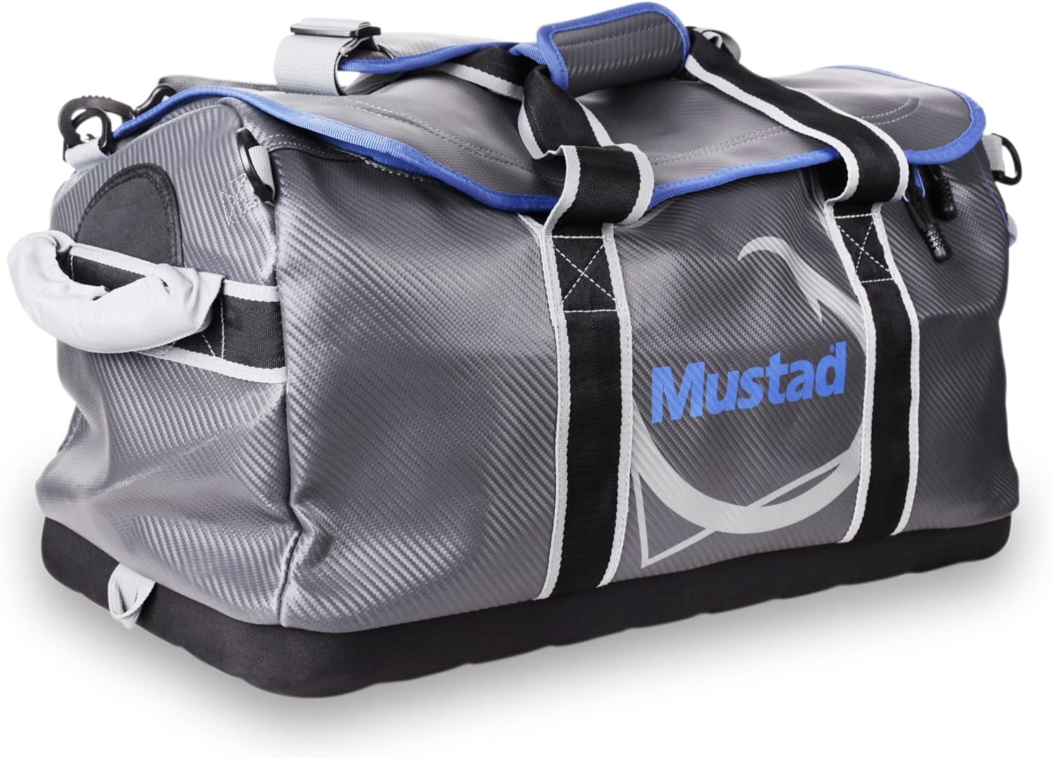 Mustad Boat Bag 24" Dark Grey/Blue 500D Tarpaulin PVC Reflective Logo