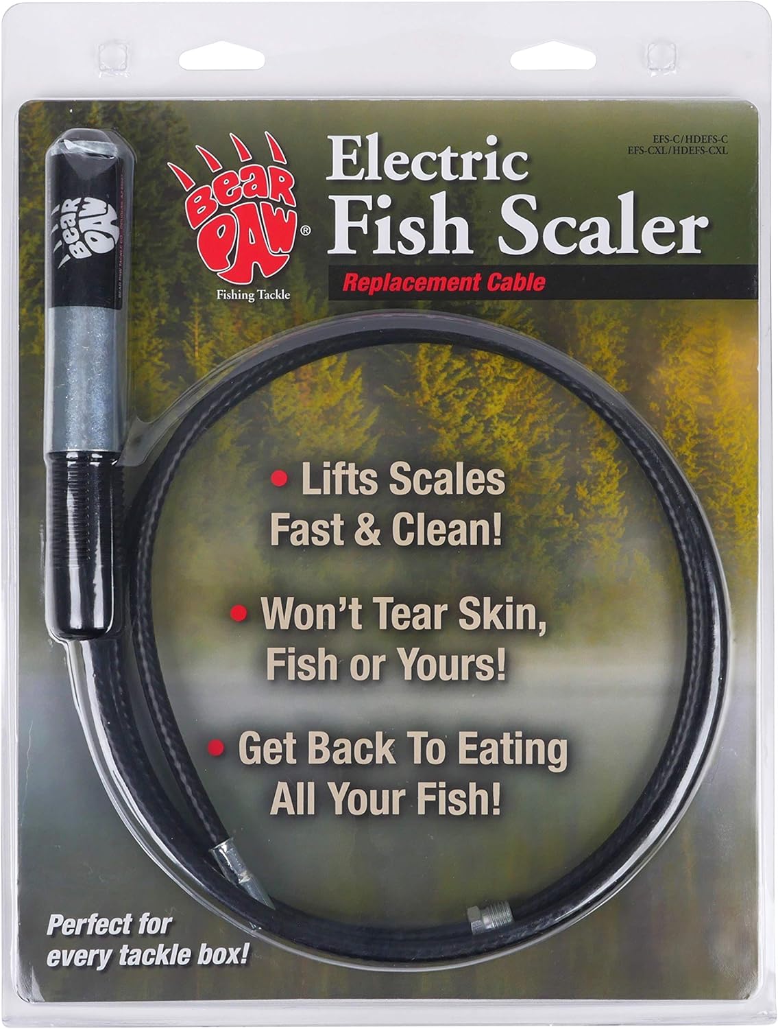 Bear Paw HDEFS-C Electric Fish Scaler Replacement Cable, for HDEFS