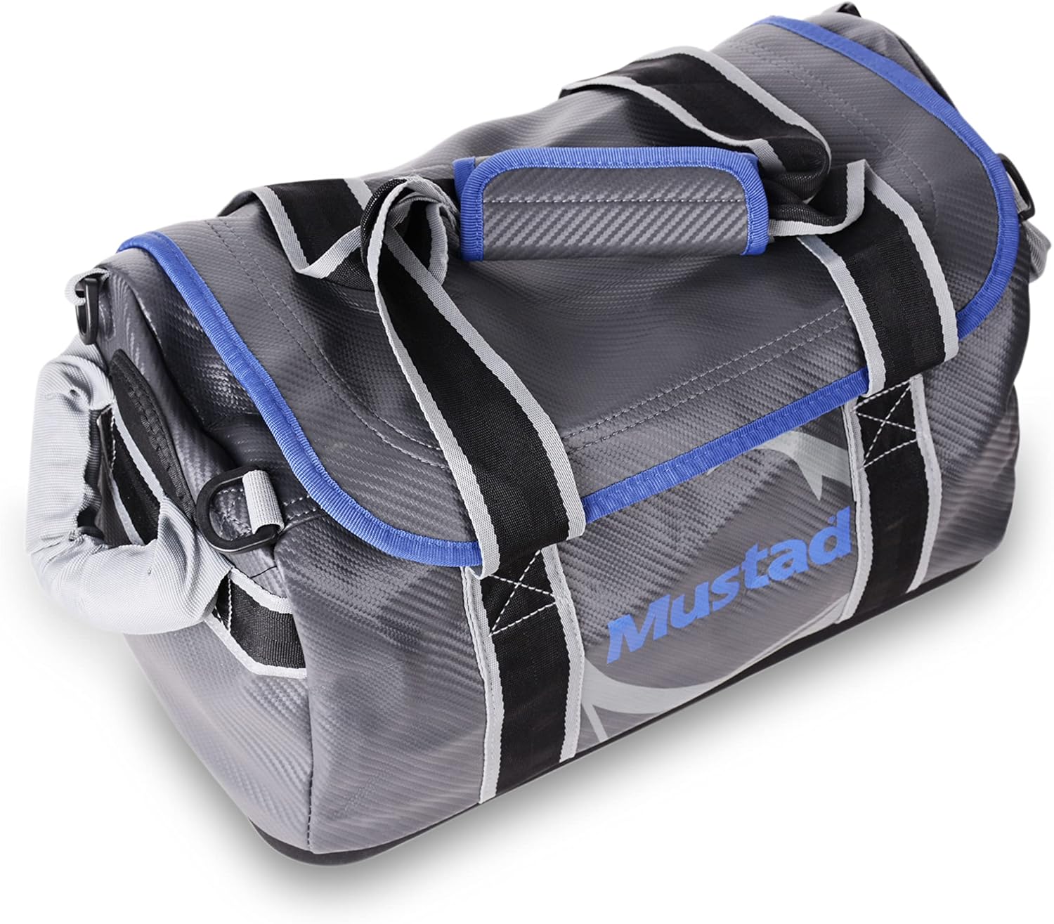 Mustad Boat Bag 24" Dark Grey/Blue 500D Tarpaulin PVC Reflective Logo