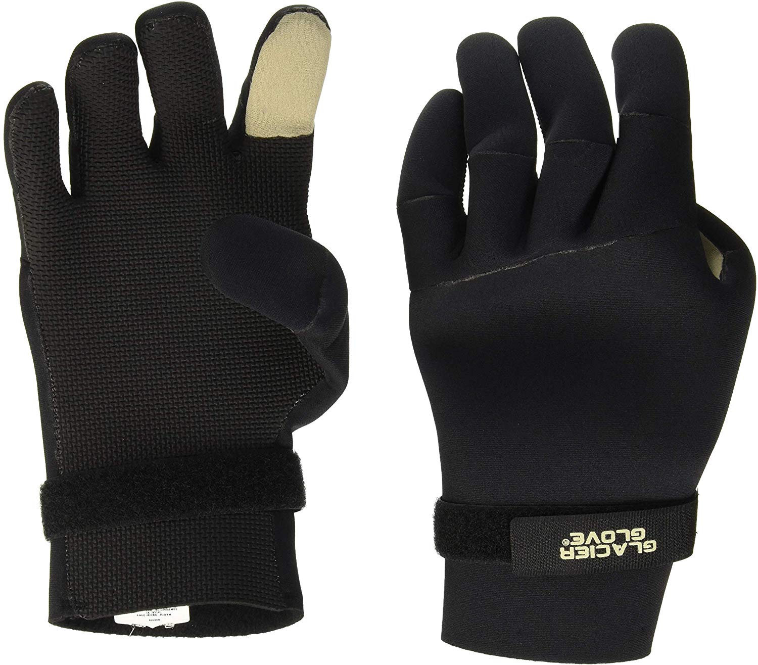 Glacier Bristol Bay Full-Finger Fleece Lined Gloves 823BK-XL