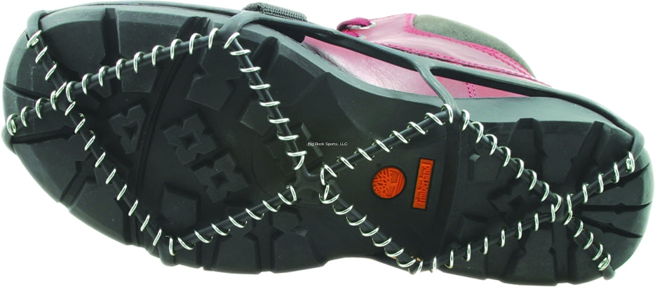 Yaktrax Pro Spikes Ice Walking, Black, Size L, M11.5-13.5/W13-15