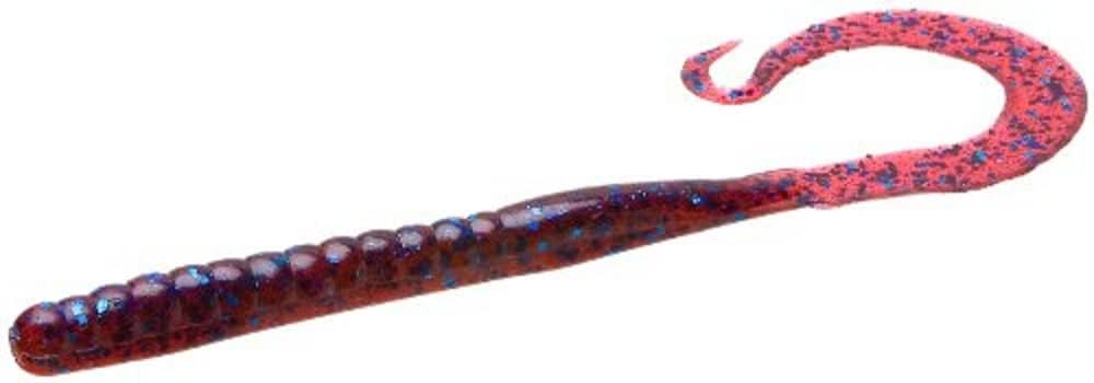 Zoom Mag II Ribbon Tail Worm Lure, 9", 20pk