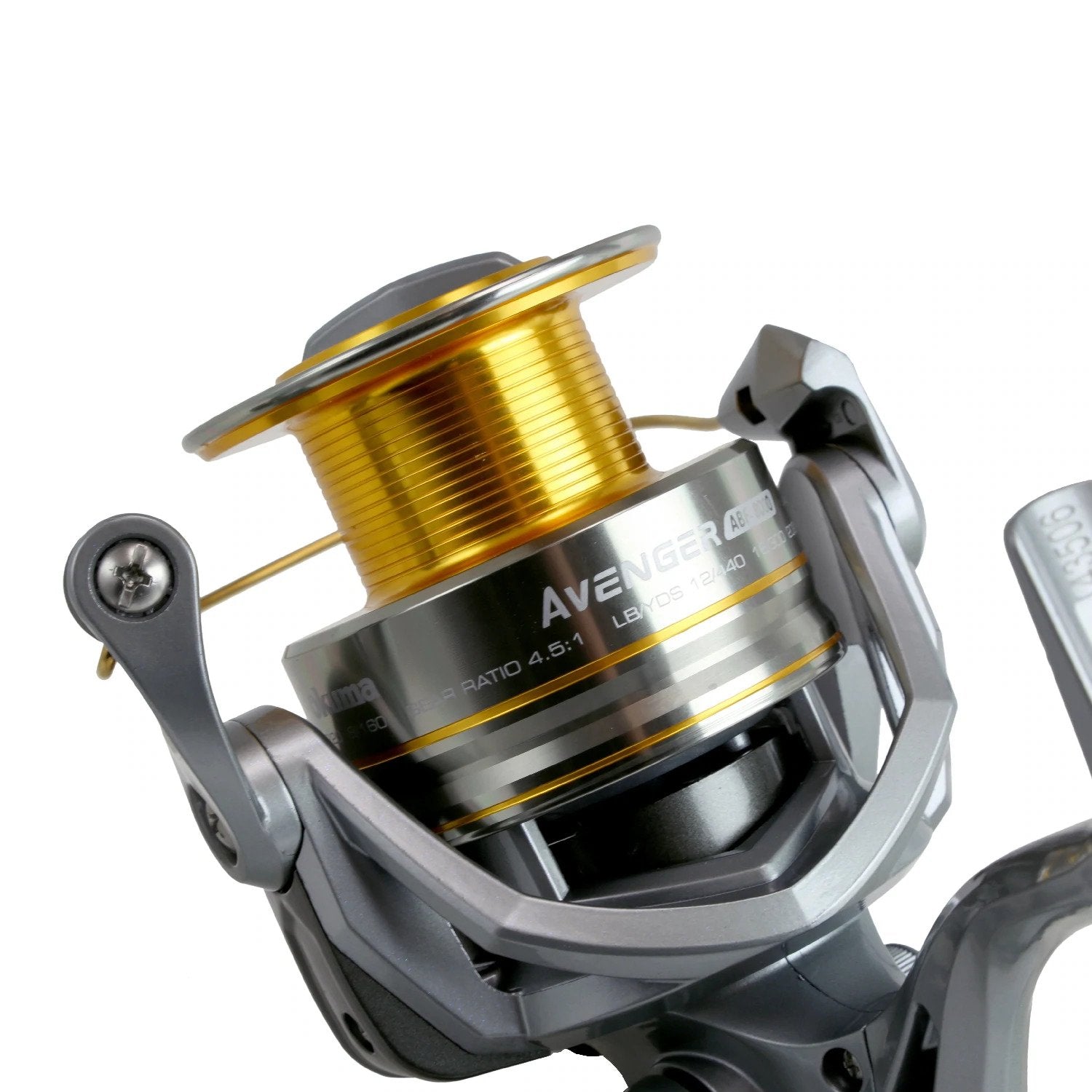 Okuma Avenger Baitfeeder RH Spin Reel, On/Off Auto Trip, 6BB-1RB