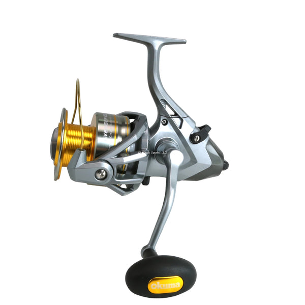 Okuma Avenger Baitfeeder RH Spin Reel, On/Off Auto Trip, 6BB-1RB