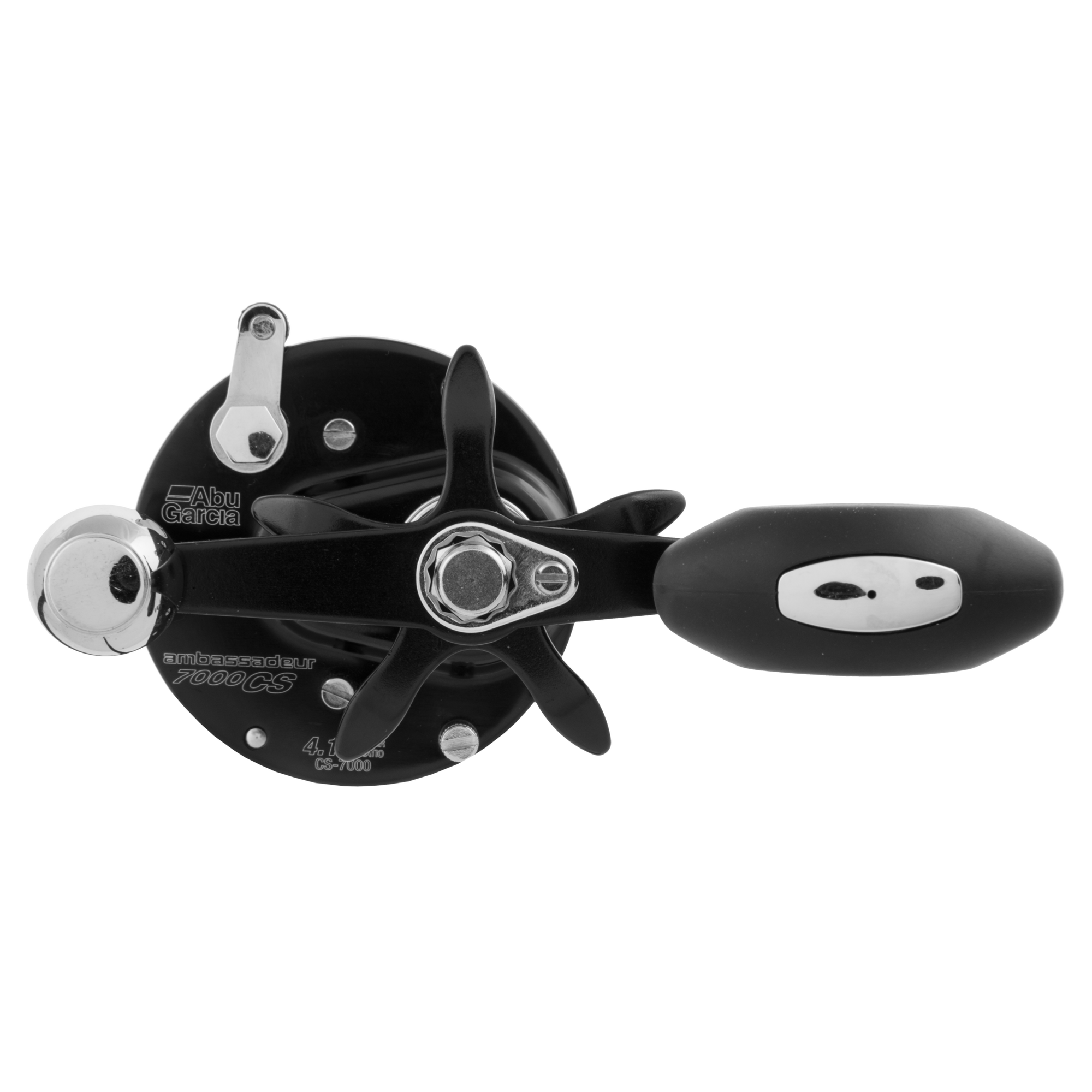 Abu Garcia CS-7000 Ambassadeur CS ProRocket Round BaitCast Reel, RH, 2BB + 1RB